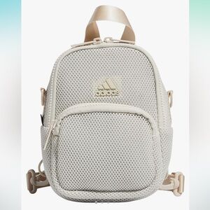 adidas Women's Airmesh Mini Backpack, Alumina Beige,